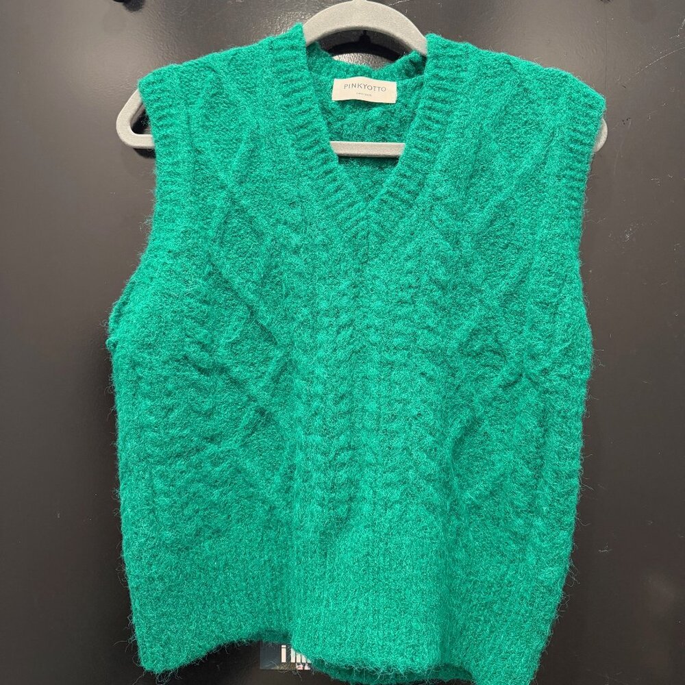 Women's Green Vest